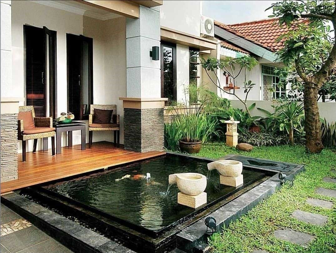 Tips Desain Taman dengan Kolam Ikan